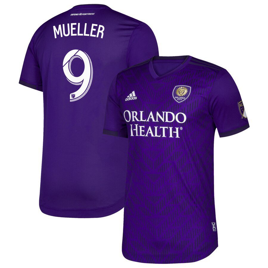 Orlando City SC Home Chris Mueller Soccer Jersey