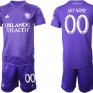 Orlando City SC Home Purple Custom Jersey Shorts Soccer Sets