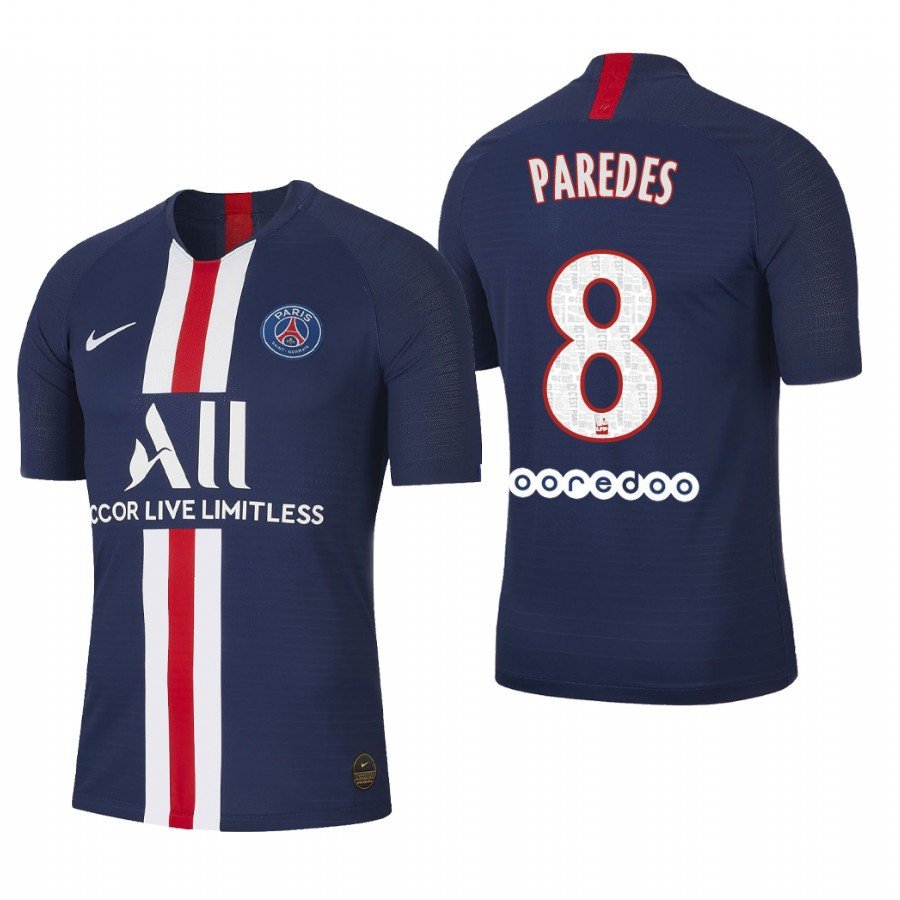 Paris Saint Germain #8 Leandro Paredes Home Navy Jersey