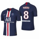 Paris Saint Germain #8 Leandro Paredes Home Navy Jersey