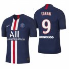 Paris Saint Germain #9 Edinson Cavani Home Navy Jersey