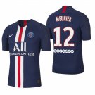 Paris Saint Germain #12 Thomas Meunier Home Navy Jersey