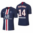 Paris Saint Germain #14 Juan Bernat Home Navy Jersey