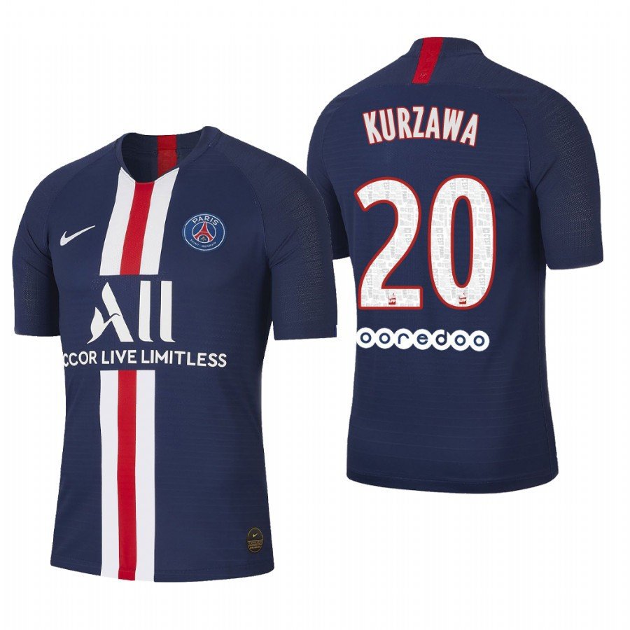 Paris Saint Germain #20 Juan Bernat Home Navy Jersey