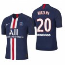 Paris Saint Germain #20 Juan Bernat Home Navy Jersey