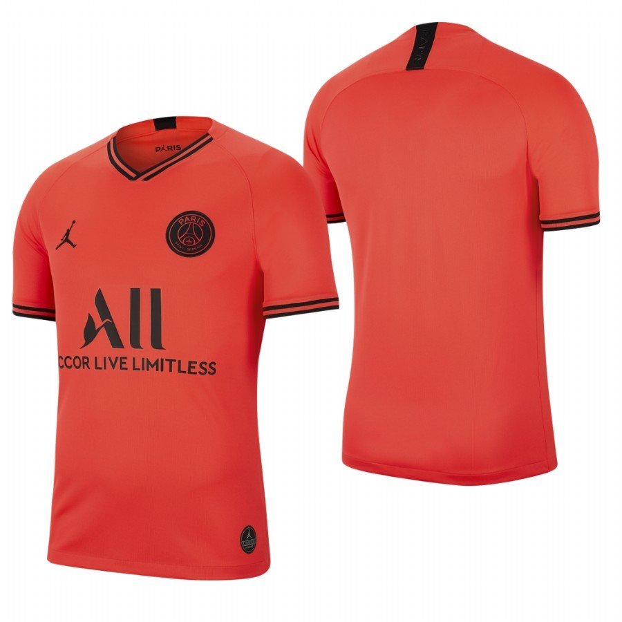 Paris Saint Germain Away Red Team Jersey