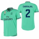Real Madrid #2 Dani Carvajal Thrid Green Jersey
