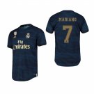 Real Madrid #7 Mariano Diaz Mejia Away Navy Jersey