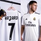 Real Madrid Home White #7 Hazard Jersey