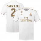 Real Madrid Home White Daniel Carvajal Soccer Jersey