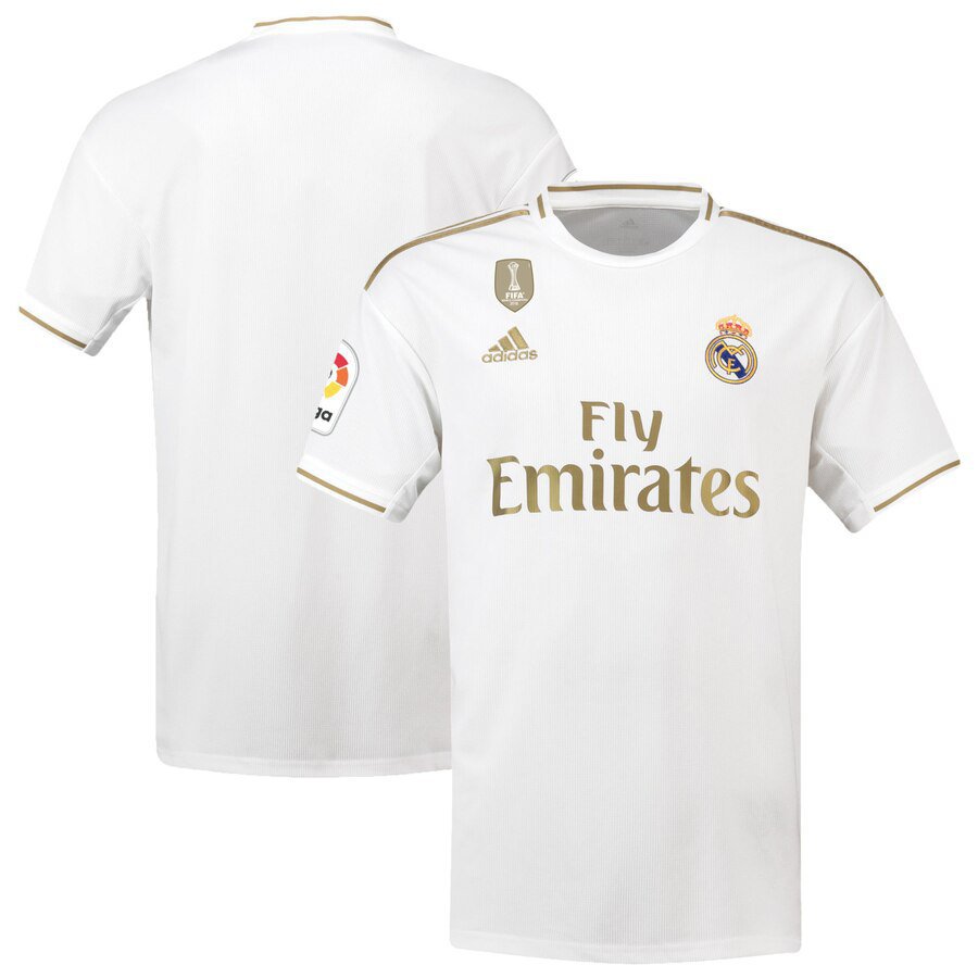 Real Madrid Home White Soccer Team Jersey