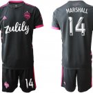 Seattle Sounders FC Away Chad Marshall Jersey Shorts Soccer Sets