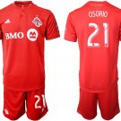 Toronto FC Home Red Jonathan Osorio Jersey Shorts Soccer Sets