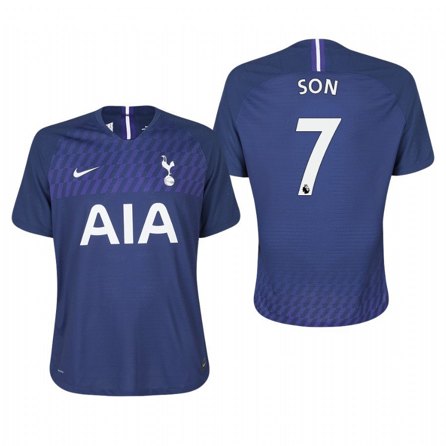 Tottenham Hotspur #7 Son Heung-min Away Navy Jersey