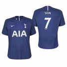 Tottenham Hotspur #7 Son Heung-min Away Navy Jersey