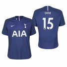 Tottenham Hotspur #15 Eric Dier Away Navy Jersey
