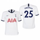 Tottenham Hotspur #25 Josh Onomah Home White Jersey