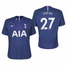 Tottenham Hotspur #27 Lucas Moura Away Navy Jersey