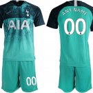 Tottenham Hotspur Custom Green Third Soccer Jersey Shorts Sets