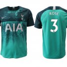 Tottenham Hotspur Danny Rose Green Third Soccer Jersey