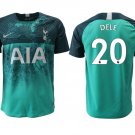 Tottenham Hotspur Dele Alli Green Third Soccer Jersey