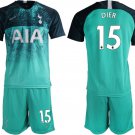 Tottenham Hotspur Eric Dier Green Third Soccer Jersey Shorts Sets