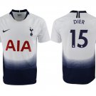 Tottenham Hotspur Eric Dier White Home Soccer Jersey