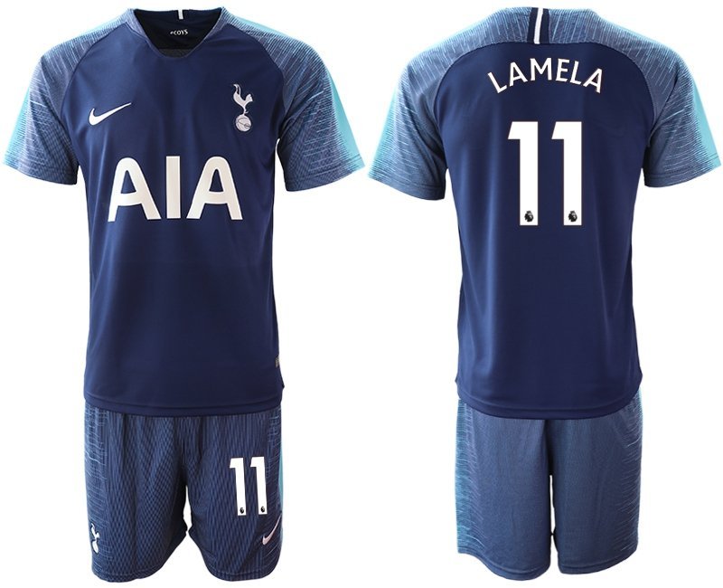 Tottenham Hotspur Erik Lamela White Home Soccer Jersey Shorts Sets