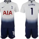 Tottenham Hotspur Hugo Lloris White Home Soccer Jersey Shorts Sets