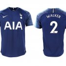 Tottenham Hotspur Kyle Walker Navy Blue Away Soccer Jersey