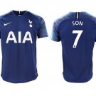 Tottenham Hotspur Son Heung Min Navy Blue Away Soccer Jersey