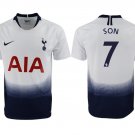 Tottenham Hotspur Son Heung Min White Home Soccer Jersey