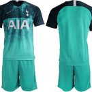 Tottenham Hotspur Team Green Third Soccer Jersey Shorts Sets
