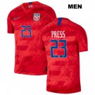 US Red Away Christen Press USWNT Soccer Jersey World Cup