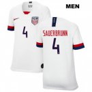 US White Home Becky Sauerbrunn USWNT Soccer Jersey World Cup