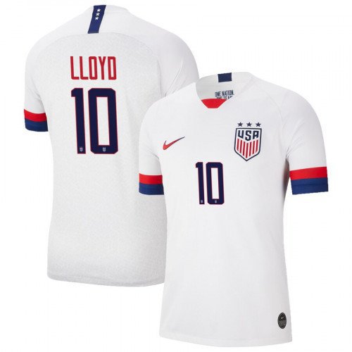 US White Home Carli Lloyd USWNT Soccer Jersey World Cup