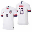 USA 4 STAR World Cup Champions USWNT Alex Morgan White Home Jersey