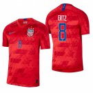 USA 4 STAR World Cup Champions USWNT Julie Ertz Red Away Jersey