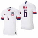 USA 4 STAR World Cup Champions USWNT Morgan Brian White Home Jersey