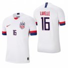 USA 4 STAR World Cup Champions USWNT Rose Lavelle White Home Jersey
