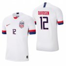 USA 4 STAR World Cup Champions USWNT Tierna Davidson White Home Jersey