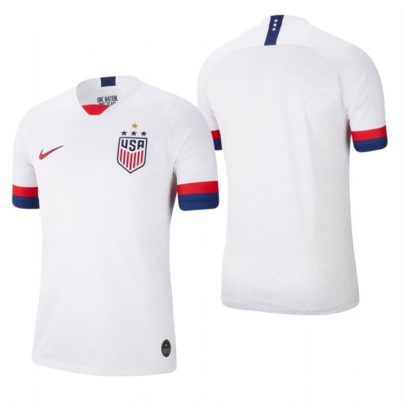 USA 4 STAR World Cup Champions USWNT White Home Team Jersey