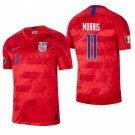 USA CONCACAF Gold Cup USMNT Jordan Morris Red Away Jersey