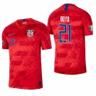 USA CONCACAF Gold Cup USMNT Tyler Boyd Red Away Jersey