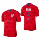 USWNT Red Away Kelley O'Hara World Cup Soccer Jersey