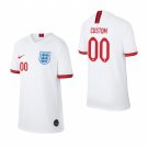 World Cup England National Team Home White Custom Jersey