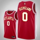 Atlanta Hawks #0 Antonius Cleveland Red Jersey Classic