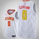 Atlanta Hawks #0 Antonius Cleveland White Association  Jersey