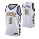 Atlanta Hawks #0 Brandon Goodwin City  Jersey White