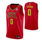 Atlanta Hawks #0 Brandon Goodwin Redtatement  Jersey